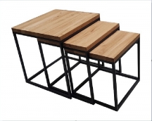 Jafra - Ławy Vintage TI 005B (zestaw 3 stolików)